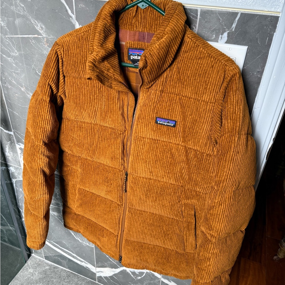 Patagonia corduroy fjord coat